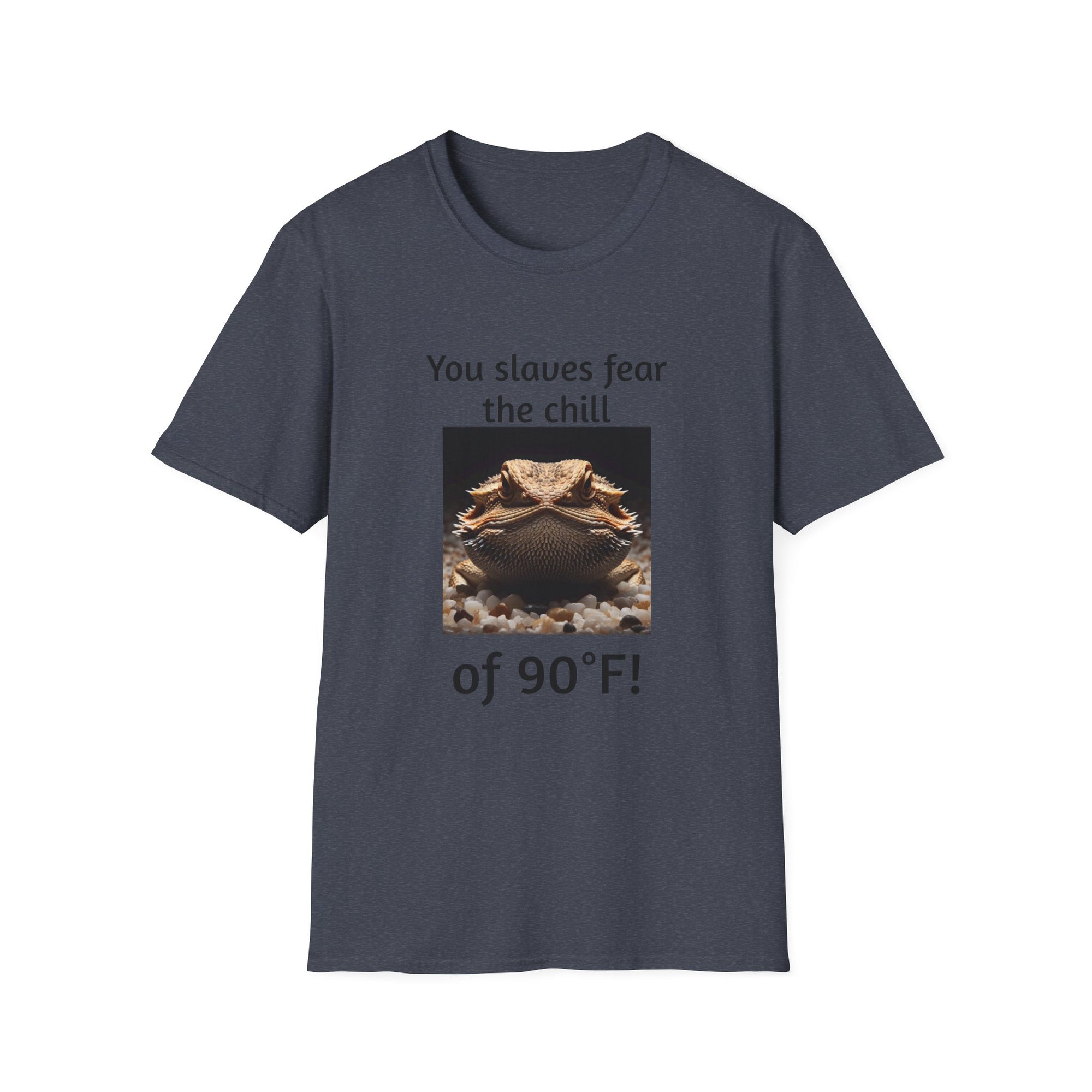 Funny Bearded Dragon Unisex T-Shirt, Humor Apparel, Animal Lover Gift, Casual Wear, Summer Tee, Meme Shirt