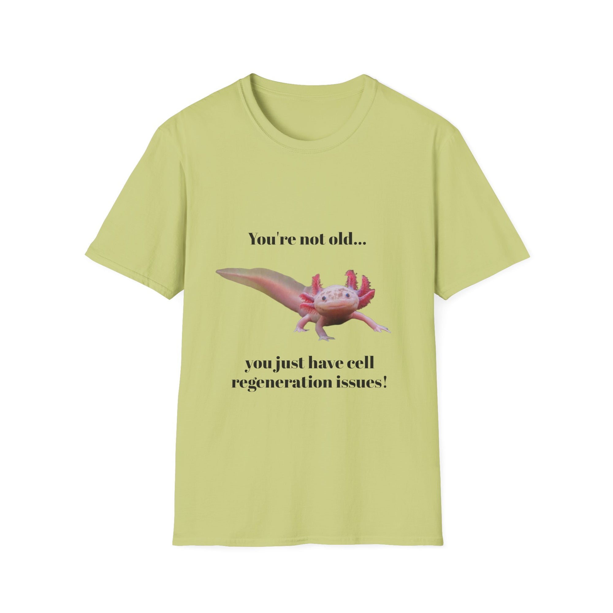 Axolotl Funny Unisex Softstyle T-Shirt