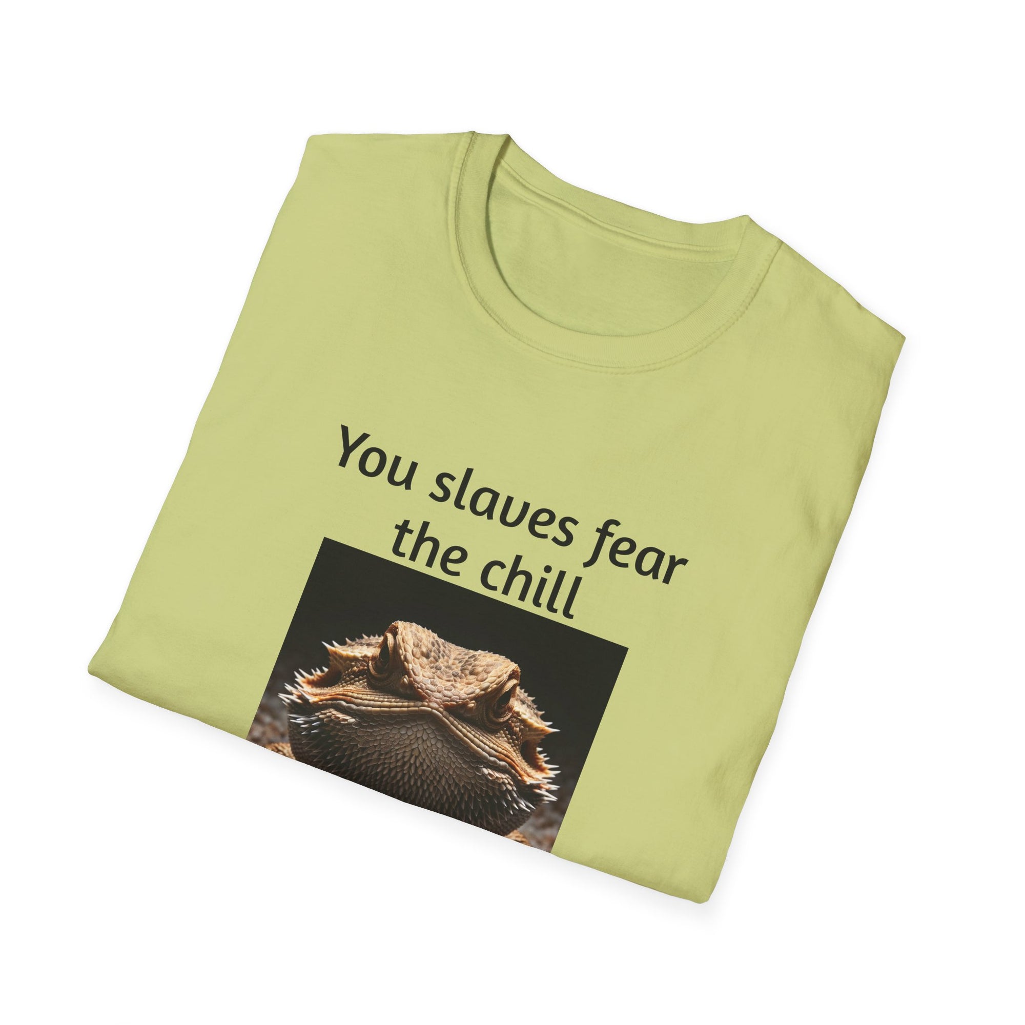 Funny Bearded Dragon Unisex T-Shirt, Humor Apparel, Animal Lover Gift, Casual Wear, Summer Tee, Meme Shirt