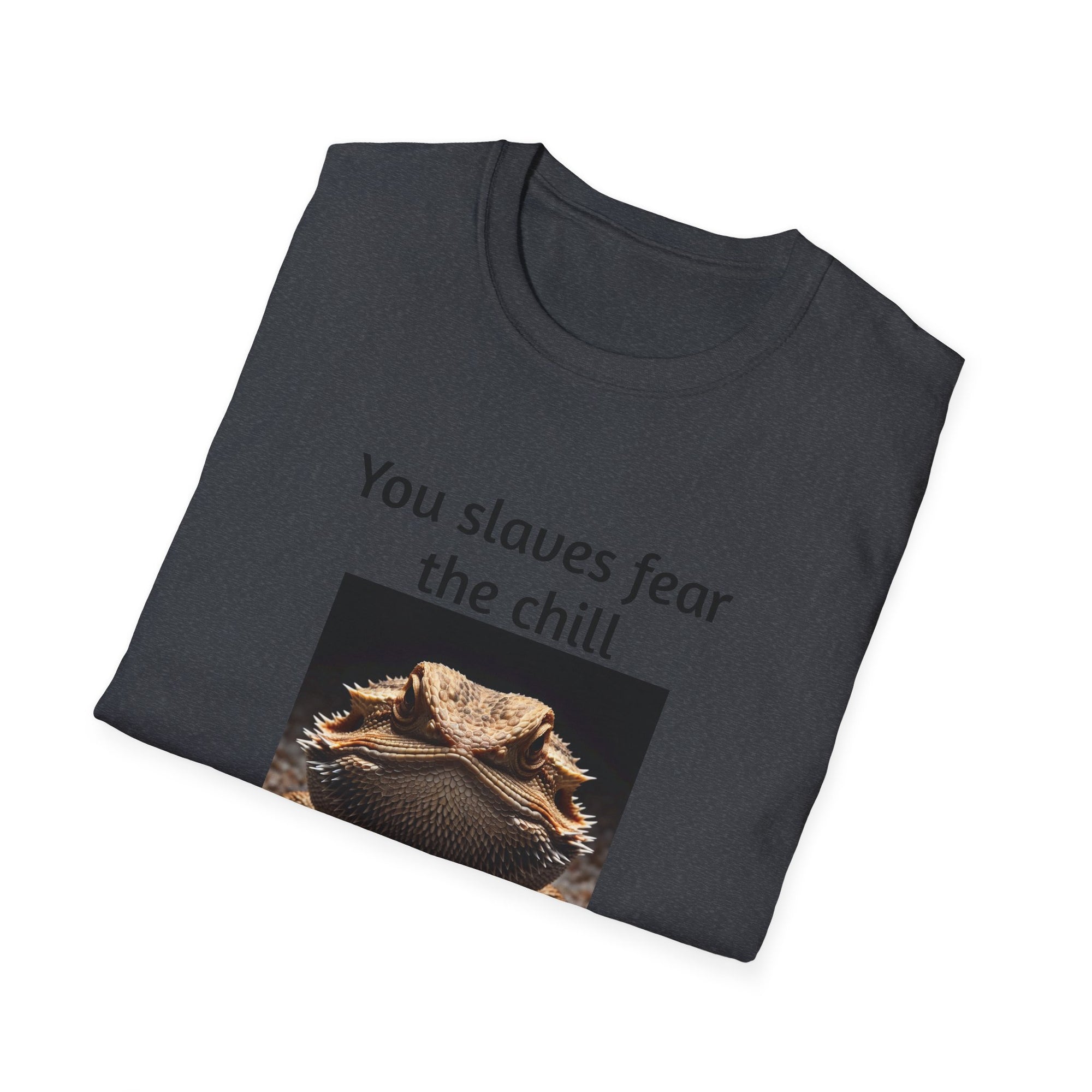 Funny Bearded Dragon Unisex T-Shirt, Humor Apparel, Animal Lover Gift, Casual Wear, Summer Tee, Meme Shirt