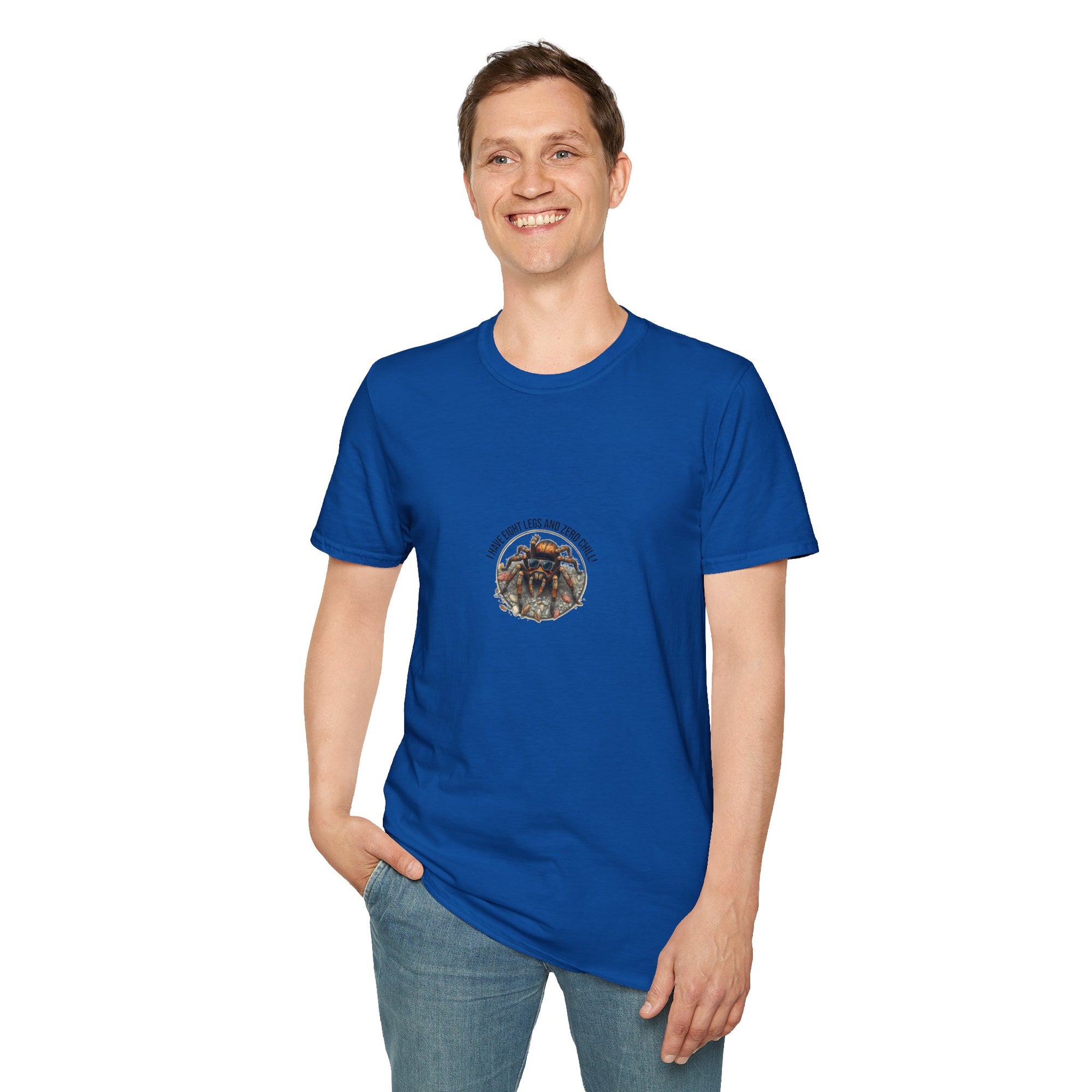 Adventure Funny Tarantula Softstyle T-Shirt - Perfect for Nature Lovers, Travelers, Gift for Explorers, Pet Owners, Everyday Wear