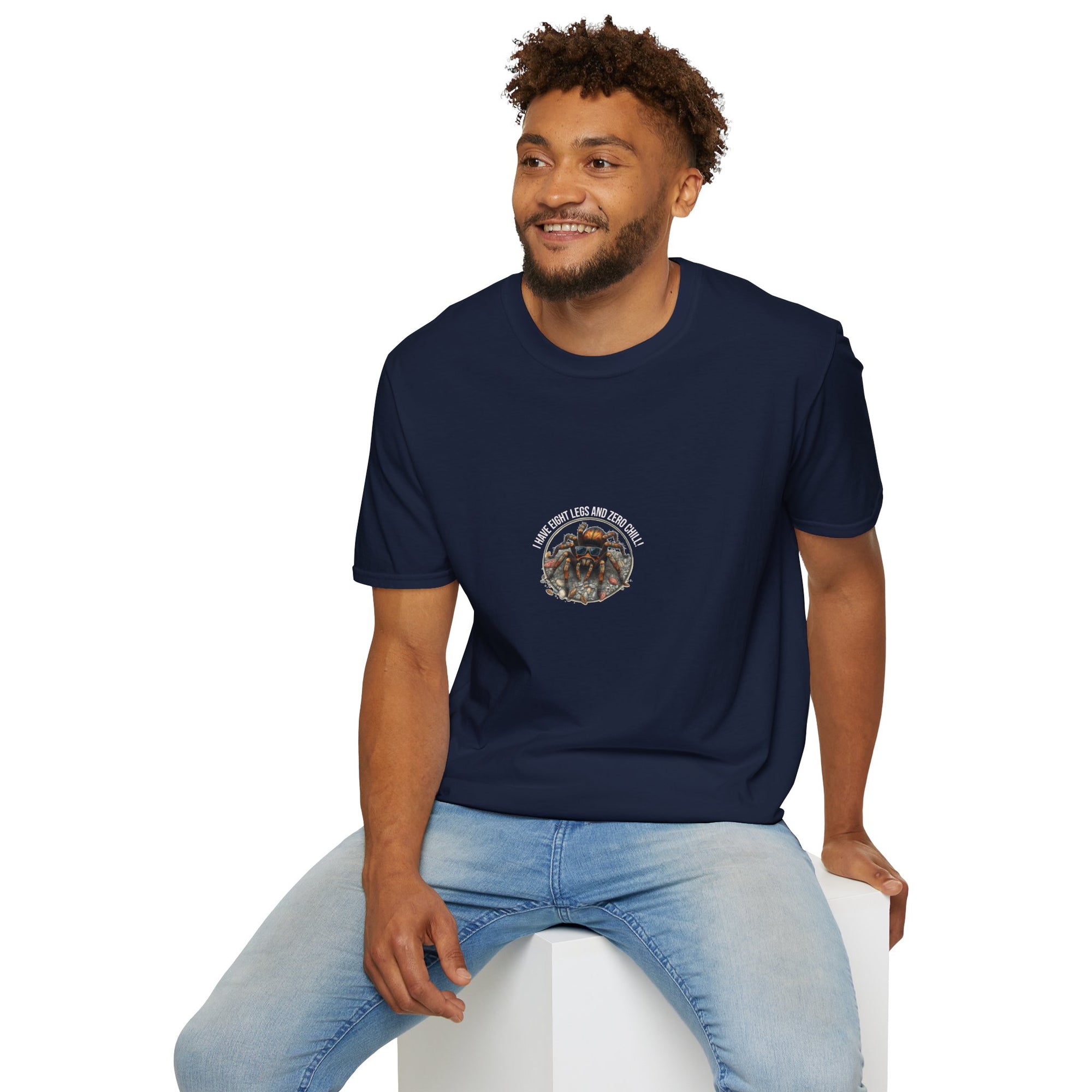 Adventure Funny Tarantula Softstyle T-Shirt - Perfect for Nature Lovers, Travelers, Gift for Explorers, Pet Owners, Everyday Wear