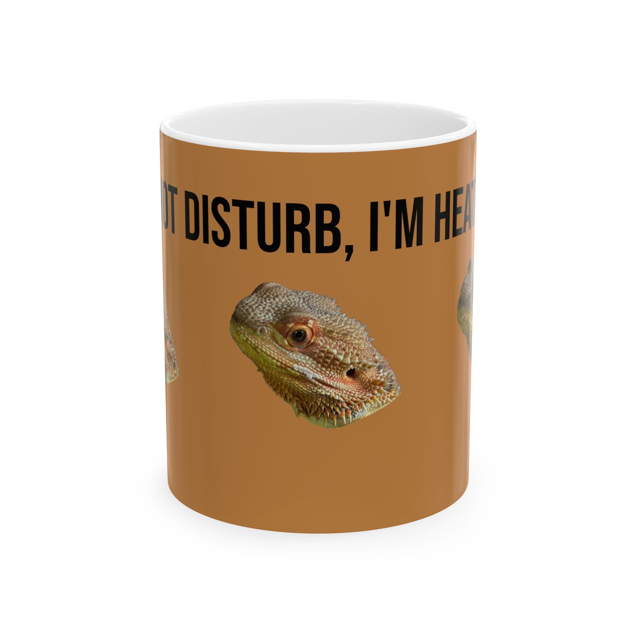 Bearded Dragon Ceramic Mug - Funny Dragon Coffee Cup, Great Gift for Pet Lovers, Unique Kitchen Decor, Home Office Humor, Reptile [...]