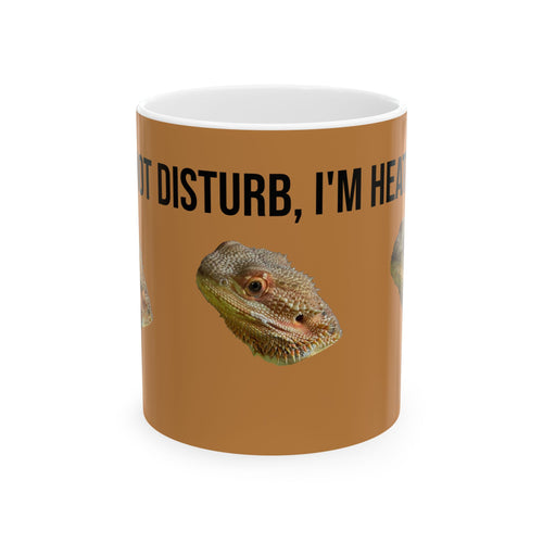 Bearded Dragon Ceramic Mug - Funny Dragon Coffee Cup, Great Gift for Pet Lovers, Unique Kitchen Decor, Home Office Humor, Reptile [...]