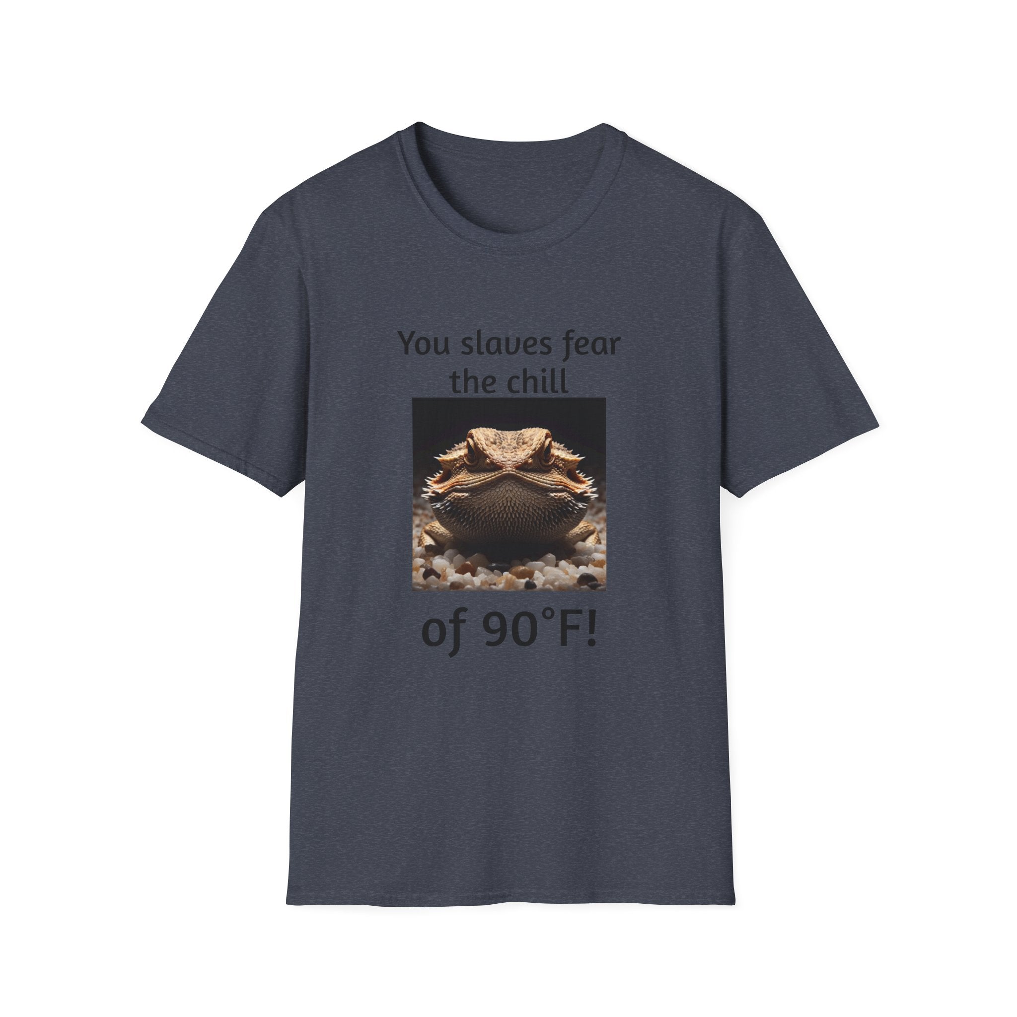 Funny Bearded Dragon Unisex T-Shirt, Humor Apparel, Animal Lover Gift, Casual Wear, Summer Tee, Meme Shirt