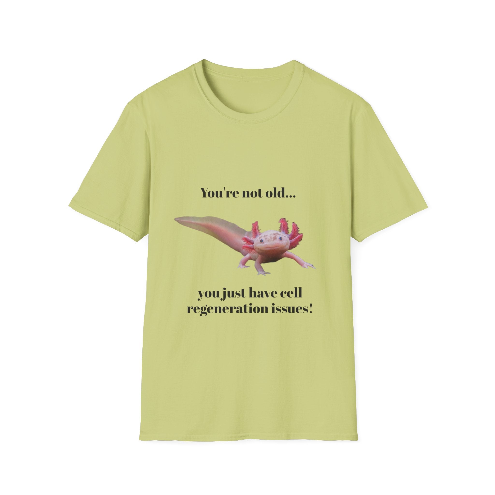 Axolotl Funny Unisex Softstyle T-Shirt