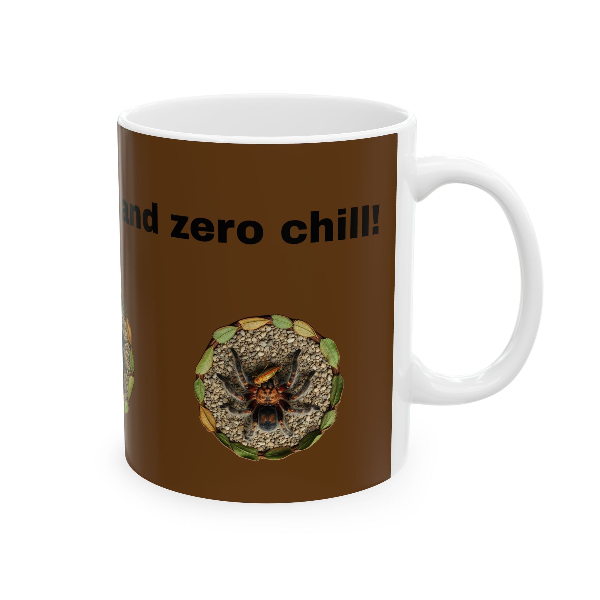 Tarantula 11oz or 15oz Ceramic Mug, Perfect Gift for Nature Lovers, Fun Coffee Mug, Insect Enthusiast, Home Décor, Nature-Themed Kitchenware