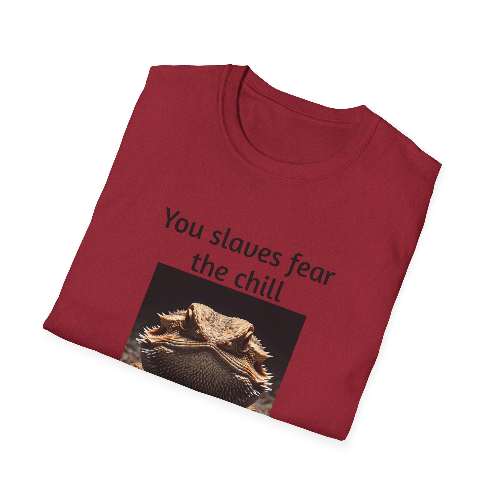Funny Bearded Dragon Unisex T-Shirt, Humor Apparel, Animal Lover Gift, Casual Wear, Summer Tee, Meme Shirt
