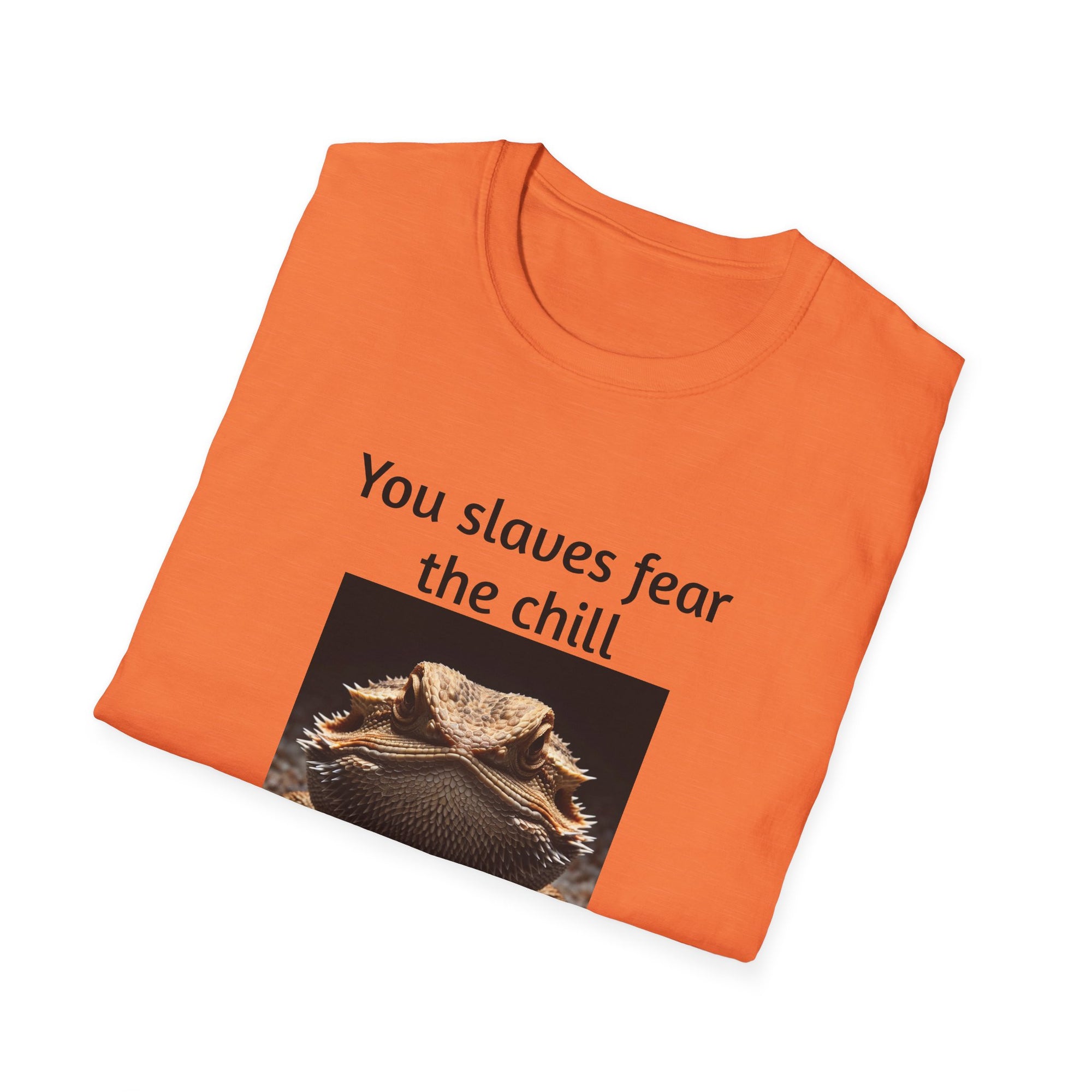 Funny Bearded Dragon Unisex T-Shirt, Humor Apparel, Animal Lover Gift, Casual Wear, Summer Tee, Meme Shirt