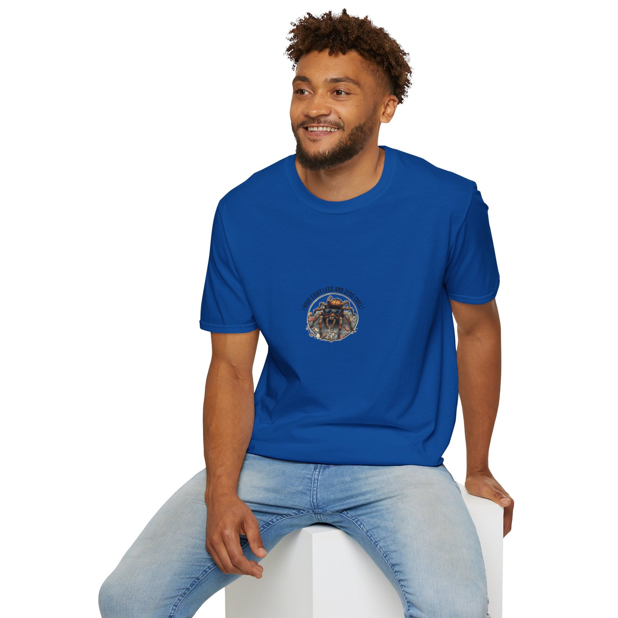 Adventure Funny Tarantula Softstyle T-Shirt - Perfect for Nature Lovers, Travelers, Gift for Explorers, Pet Owners, Everyday Wear