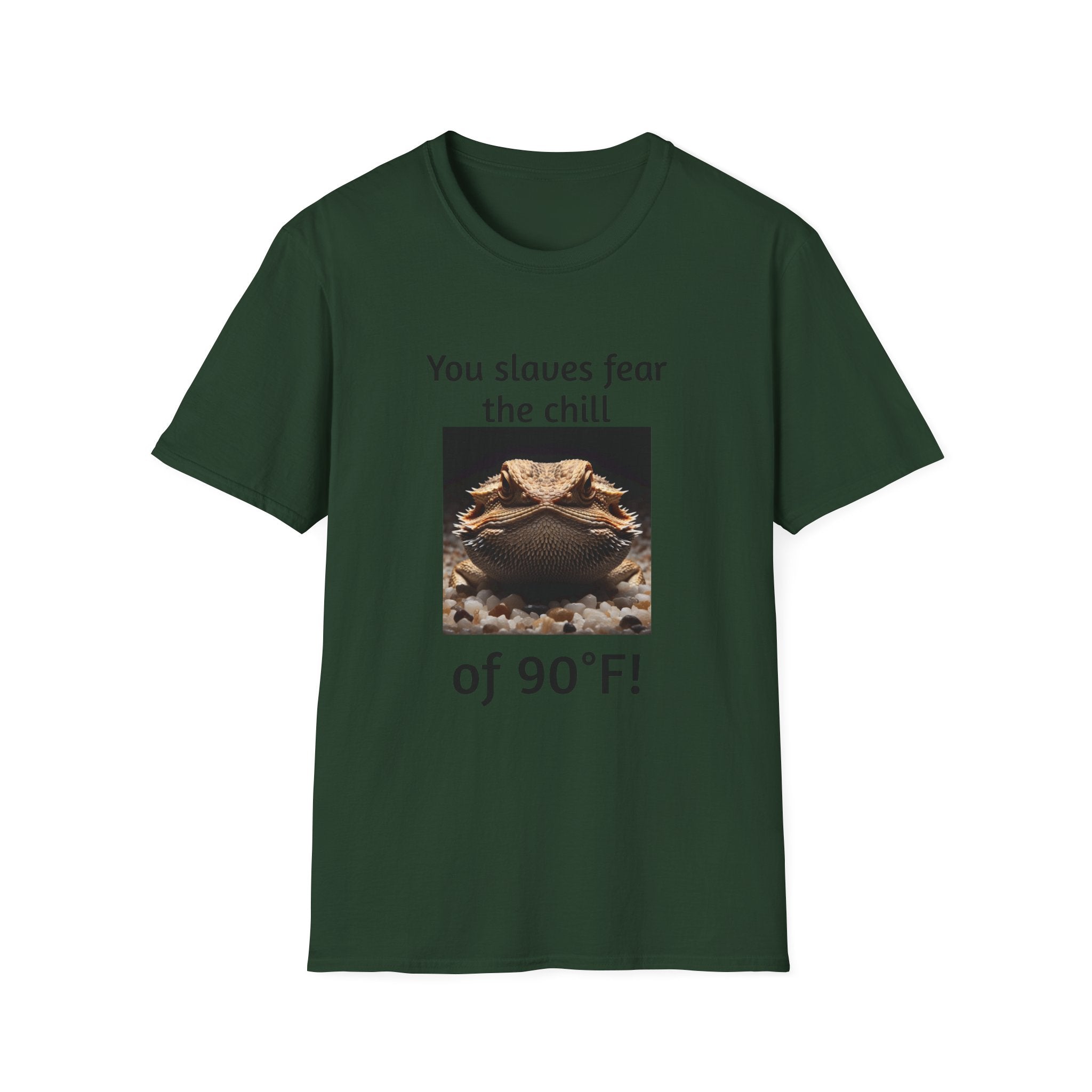 Funny Bearded Dragon Unisex T-Shirt, Humor Apparel, Animal Lover Gift, Casual Wear, Summer Tee, Meme Shirt