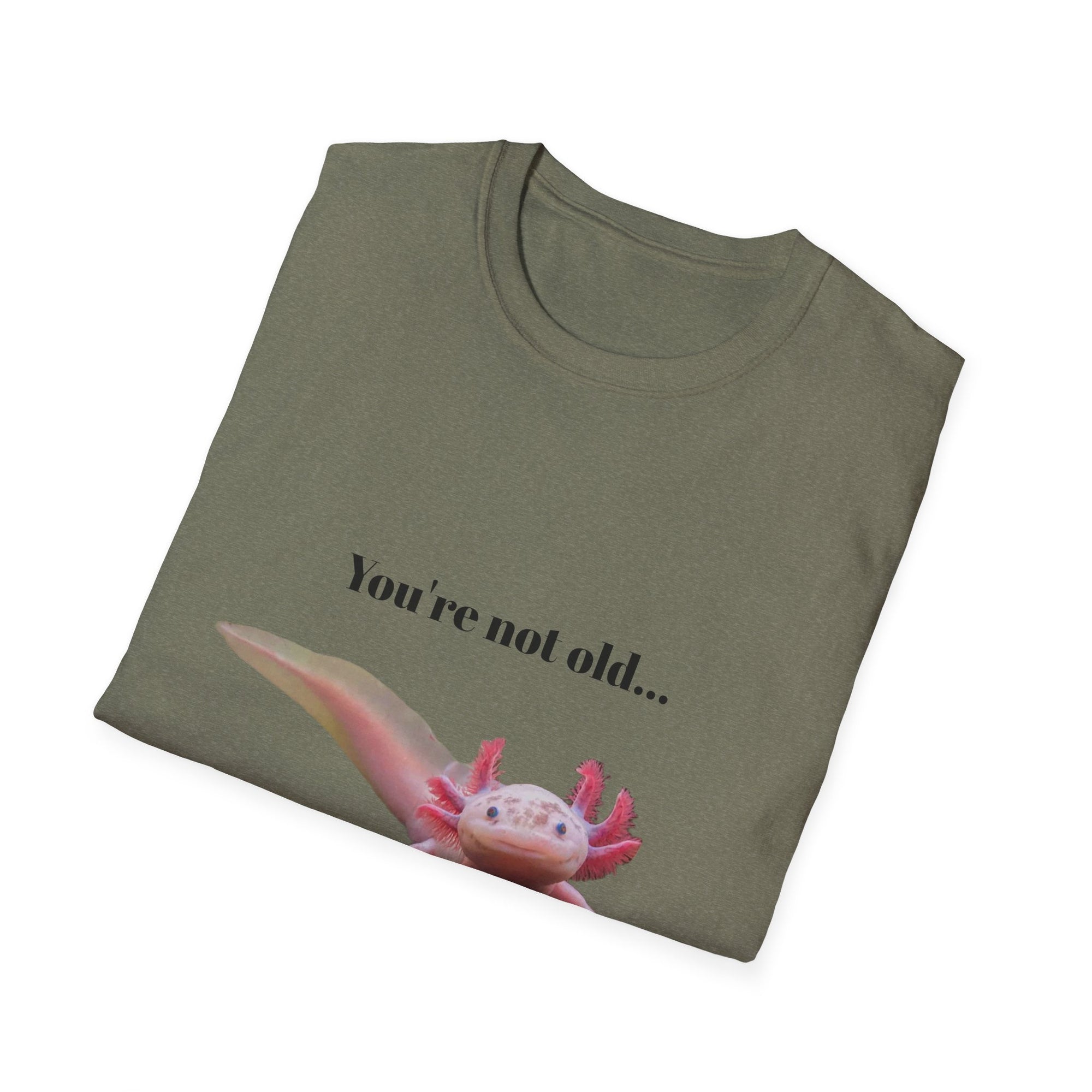 Axolotl Funny Unisex Softstyle T-Shirt