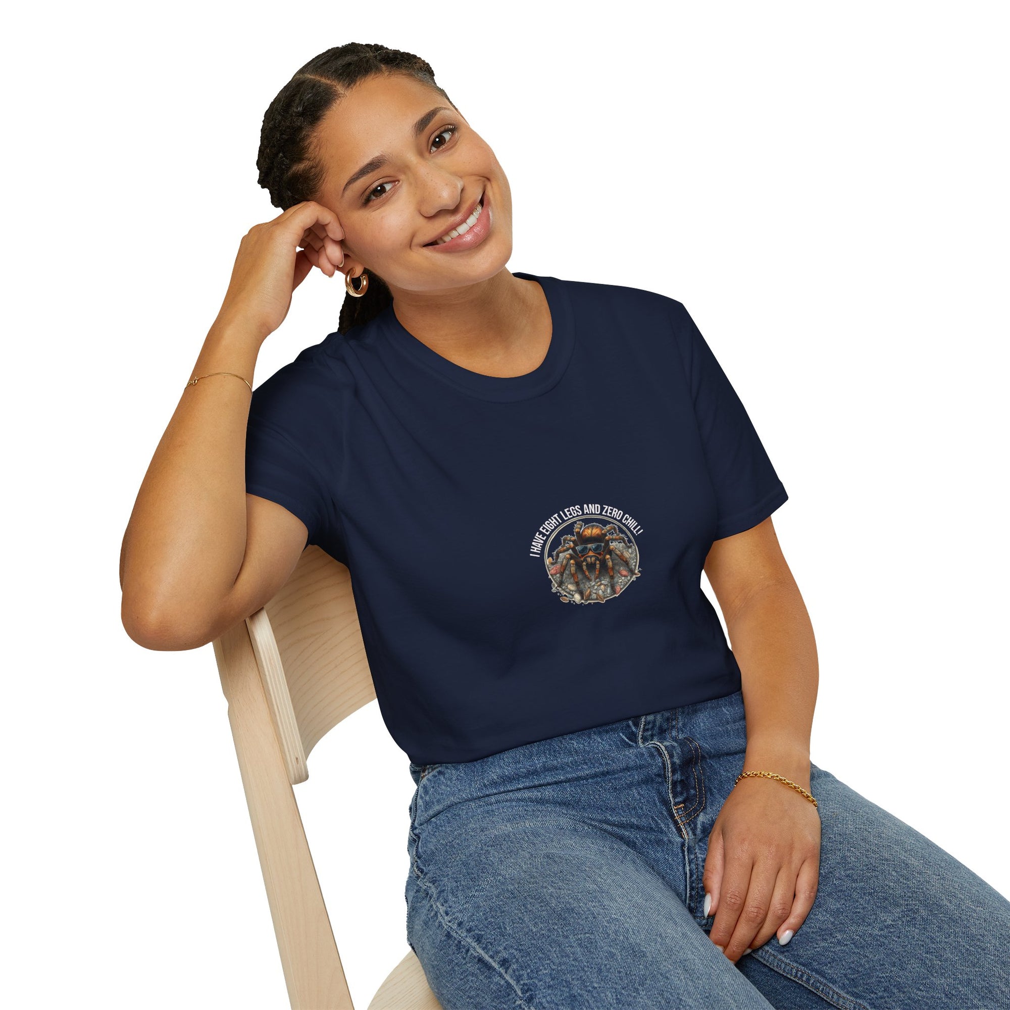 Adventure Funny Tarantula Softstyle T-Shirt - Perfect for Nature Lovers, Travelers, Gift for Explorers, Pet Owners, Everyday Wear