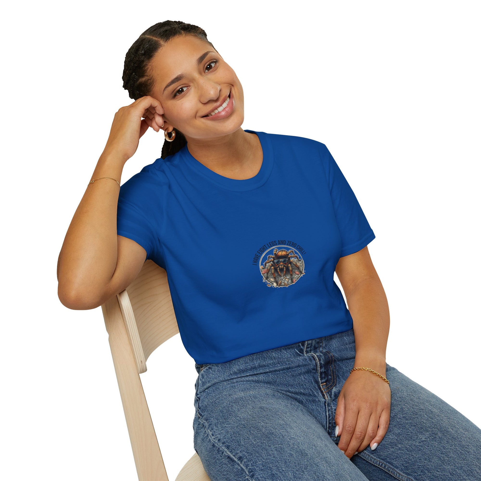 Adventure Funny Tarantula Softstyle T-Shirt - Perfect for Nature Lovers, Travelers, Gift for Explorers, Pet Owners, Everyday Wear