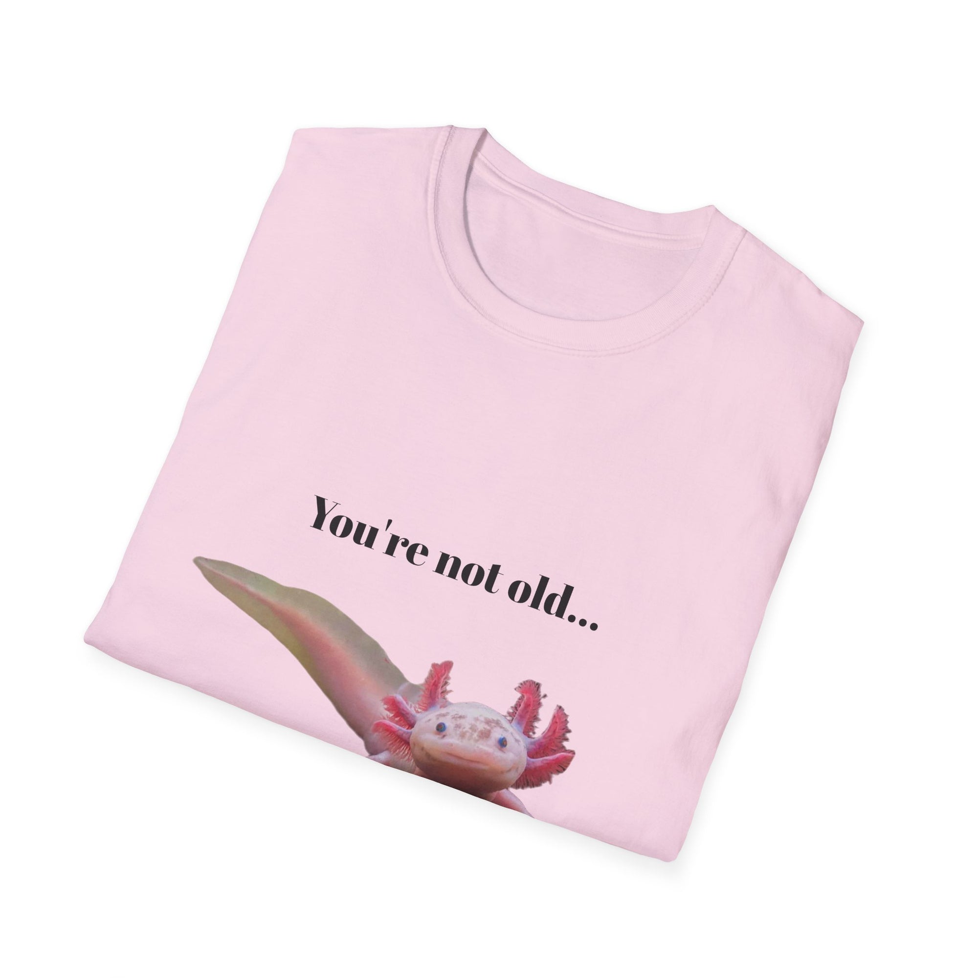 Axolotl Funny Unisex Softstyle T-Shirt