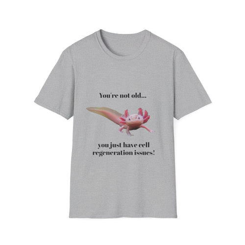 Axolotl Funny Unisex Softstyle T-Shirt