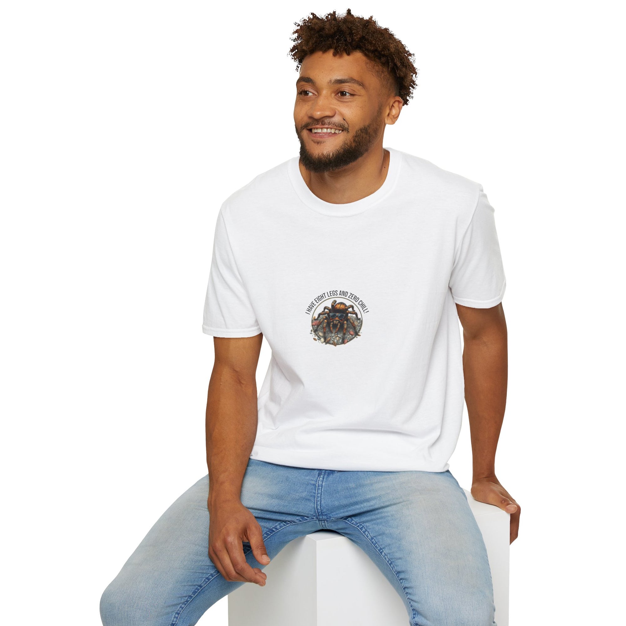Adventure Funny Tarantula Softstyle T-Shirt - Perfect for Nature Lovers, Travelers, Gift for Explorers, Pet Owners, Everyday Wear