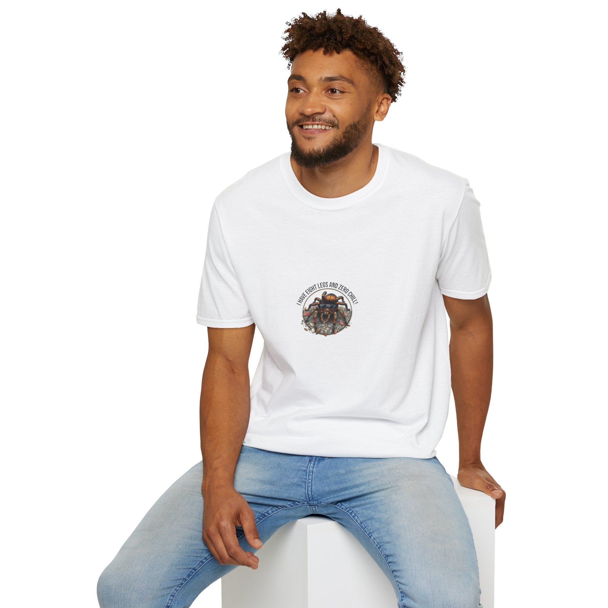 Adventure Funny Tarantula Softstyle T-Shirt - Perfect for Nature Lovers, Travelers, Gift for Explorers, Pet Owners, Everyday Wear