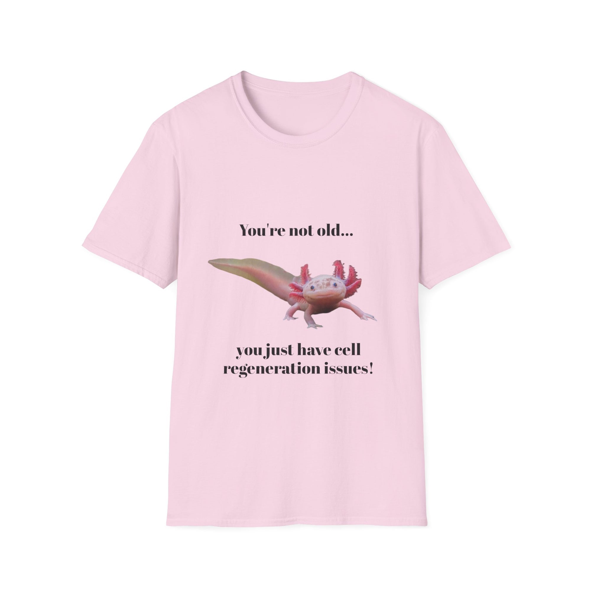 Axolotl Funny Unisex Softstyle T-Shirt