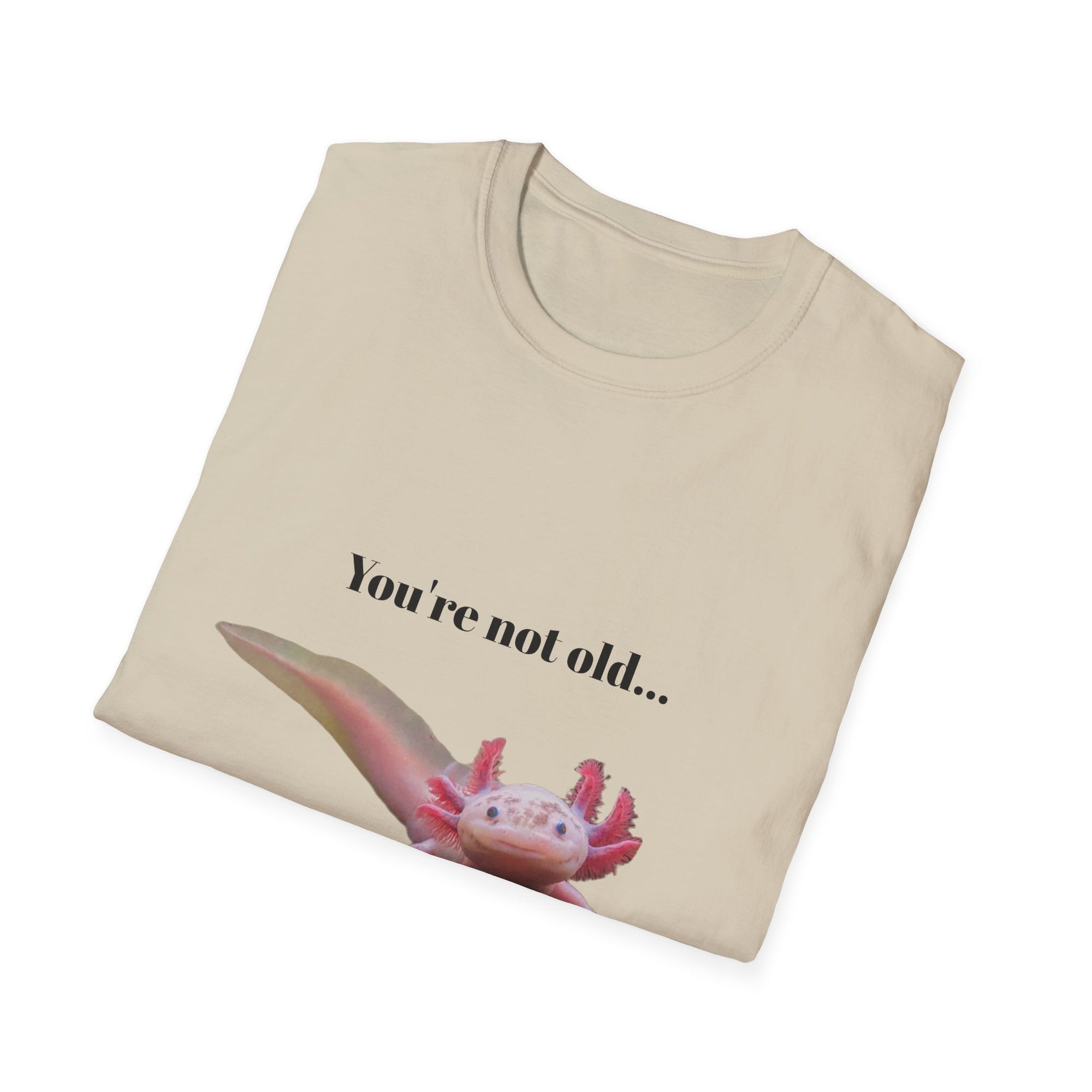 Axolotl Funny Unisex Softstyle T-Shirt