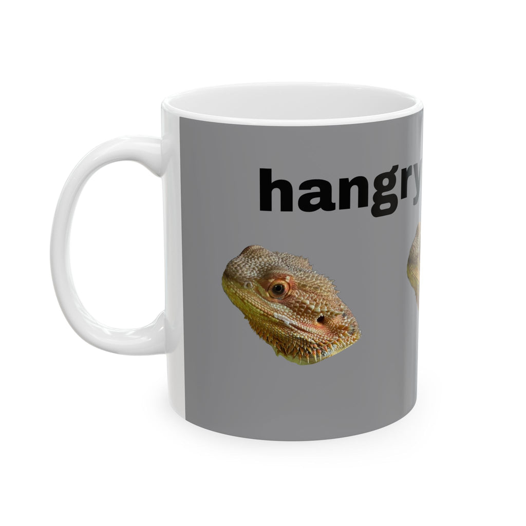 Bearded Dragon Ceramic Mug | Unique Gift for Reptile Lovers, Fun Coffee Tea Cup, Animal Lover's Mug, Bearded Dragon Decor