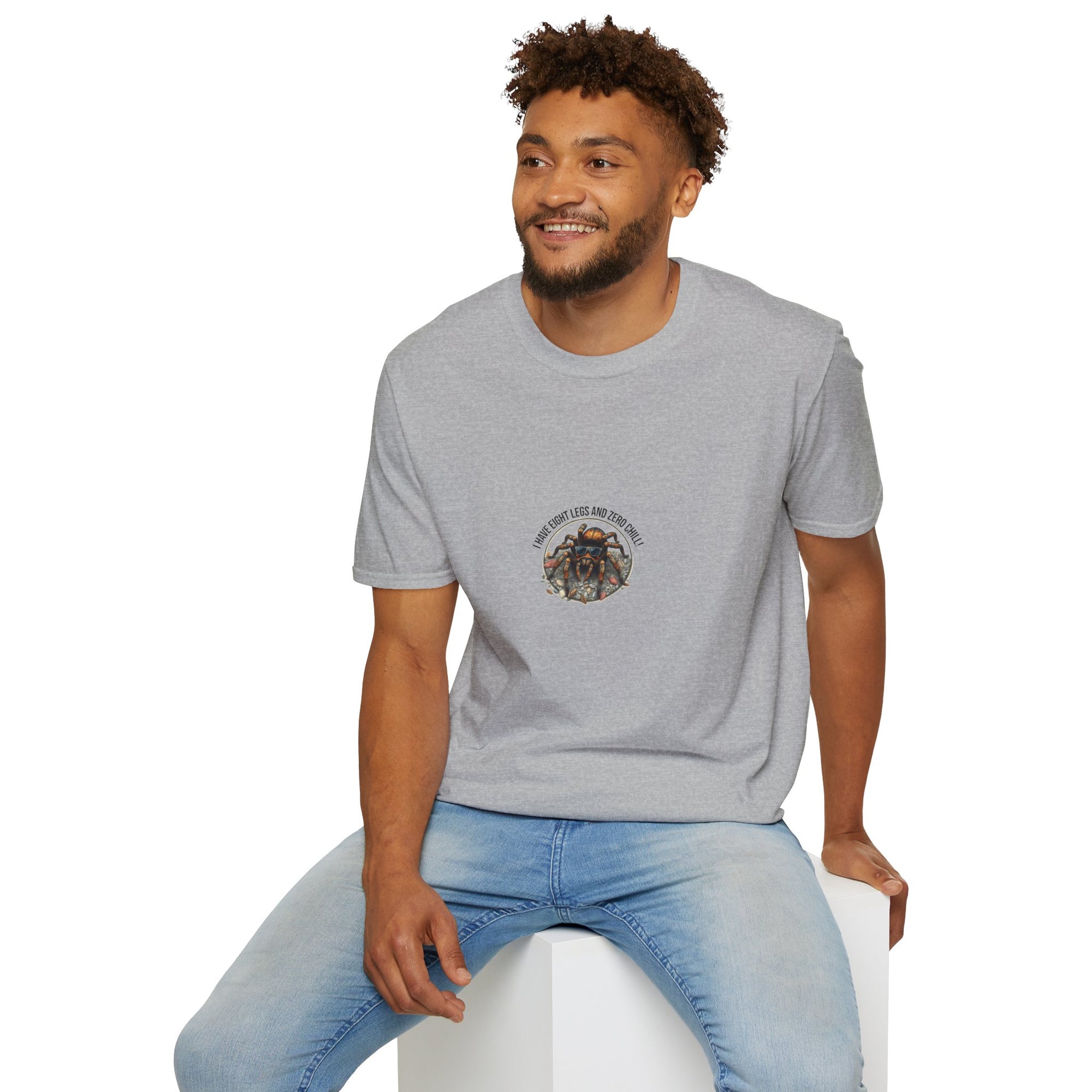 Adventure Funny Tarantula Softstyle T-Shirt - Perfect for Nature Lovers, Travelers, Gift for Explorers, Pet Owners, Everyday Wear
