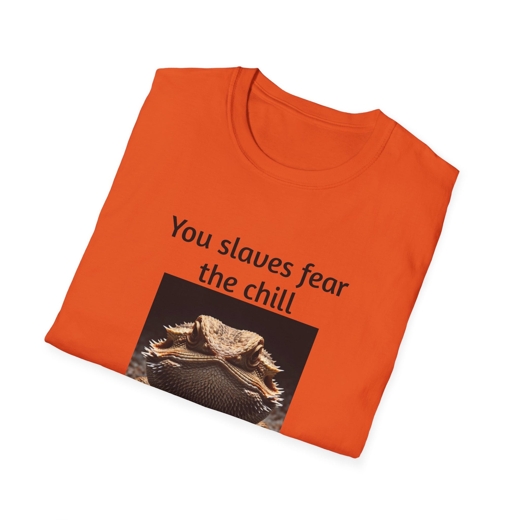 Funny Bearded Dragon Unisex T-Shirt, Humor Apparel, Animal Lover Gift, Casual Wear, Summer Tee, Meme Shirt