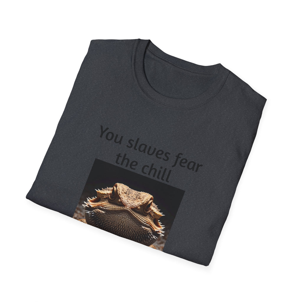 Funny Bearded Dragon Unisex T-Shirt, Humor Apparel, Animal Lover Gift, Casual Wear, Summer Tee, Meme Shirt