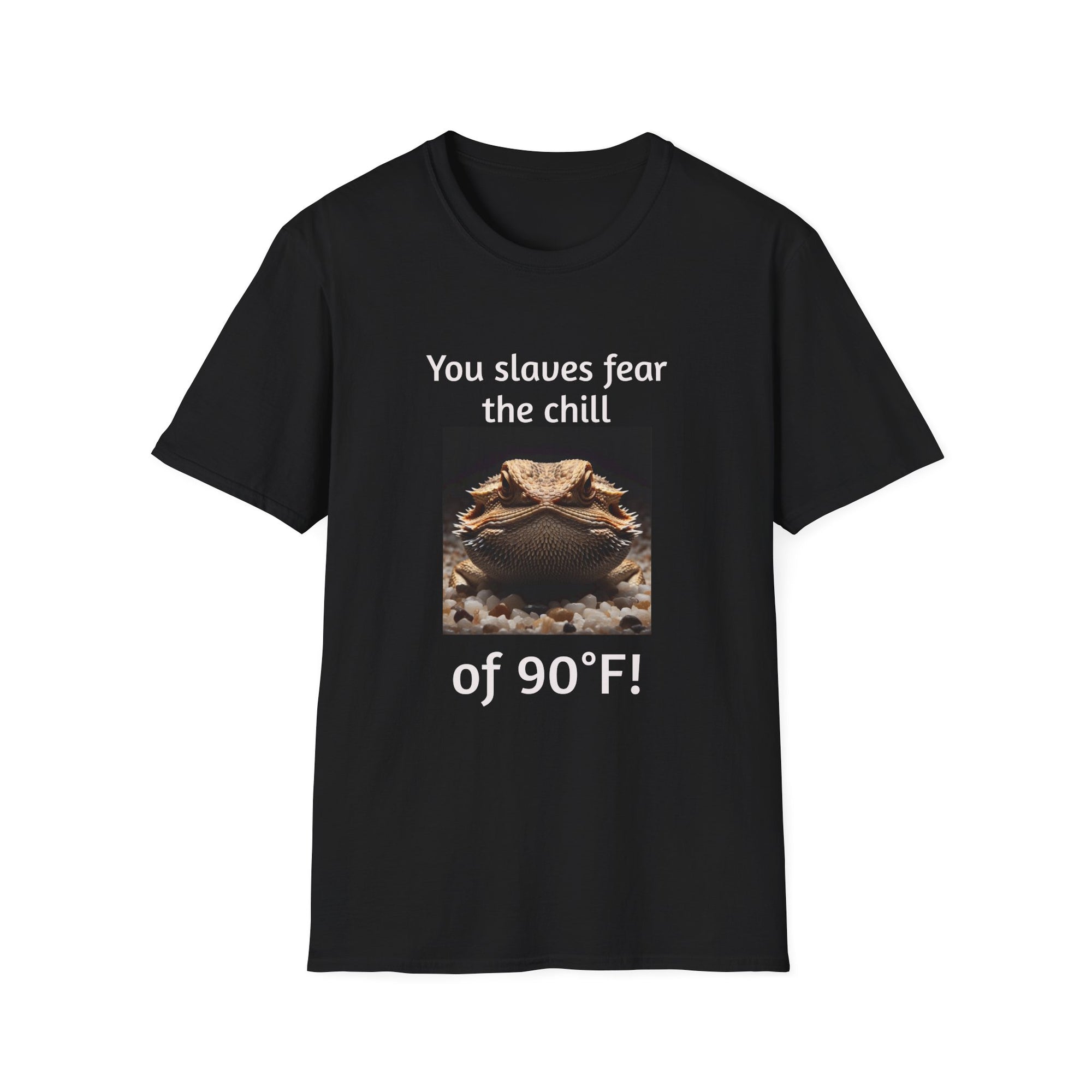 Funny Bearded Dragon Unisex T-Shirt, Humor Apparel, Animal Lover Gift, Casual Wear, Summer Tee, Meme Shirt