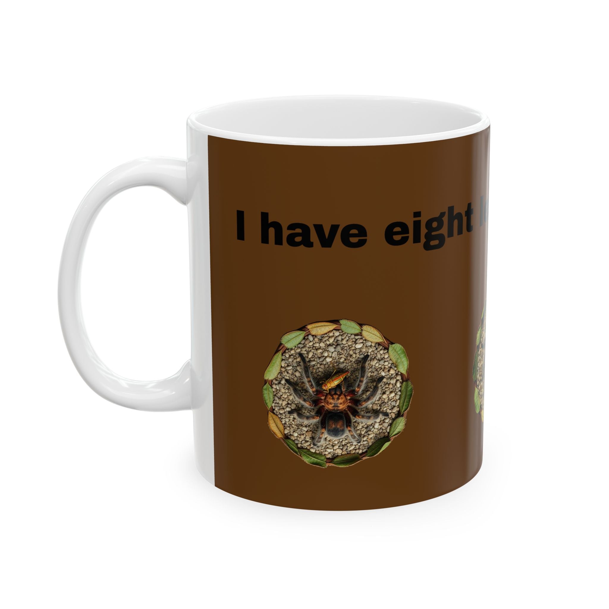 Tarantula 11oz or 15oz Ceramic Mug, Perfect Gift for Nature Lovers, Fun Coffee Mug, Insect Enthusiast, Home Décor, Nature-Themed Kitchenware