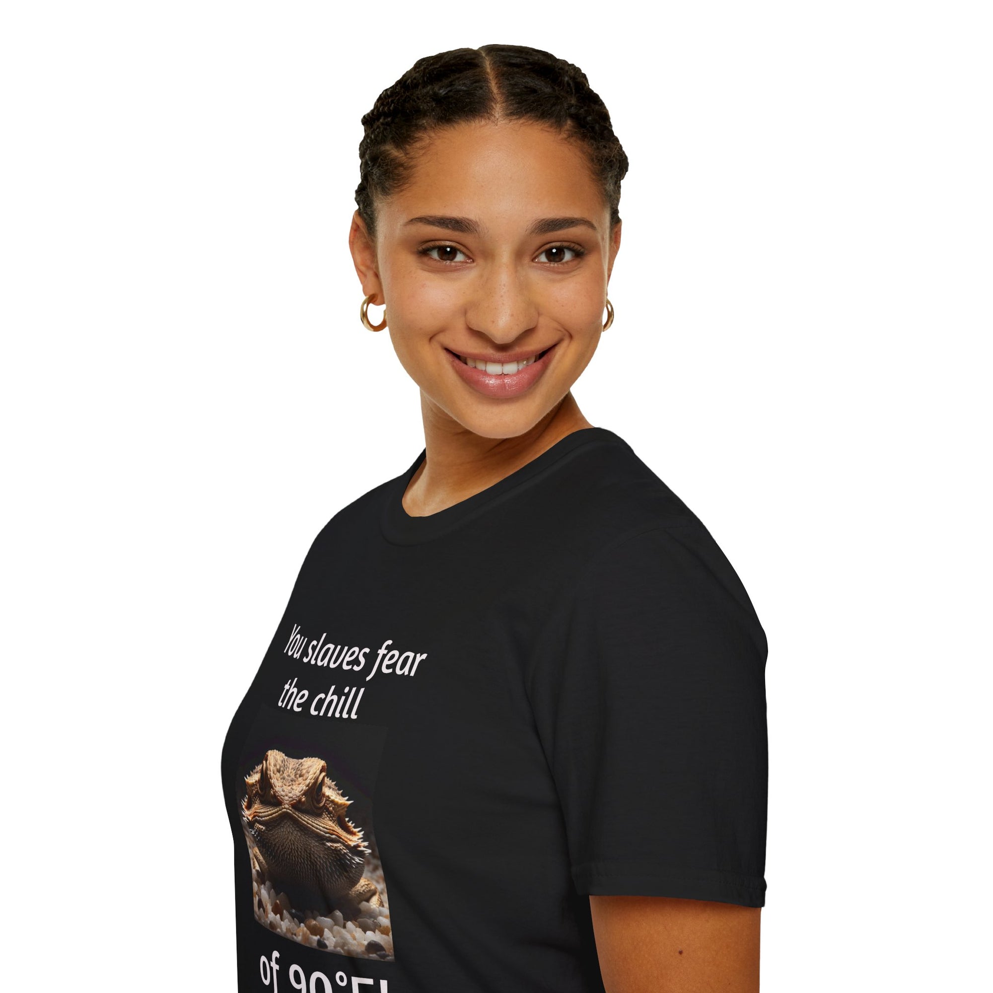 Funny Bearded Dragon Unisex T-Shirt, Humor Apparel, Animal Lover Gift, Casual Wear, Summer Tee, Meme Shirt