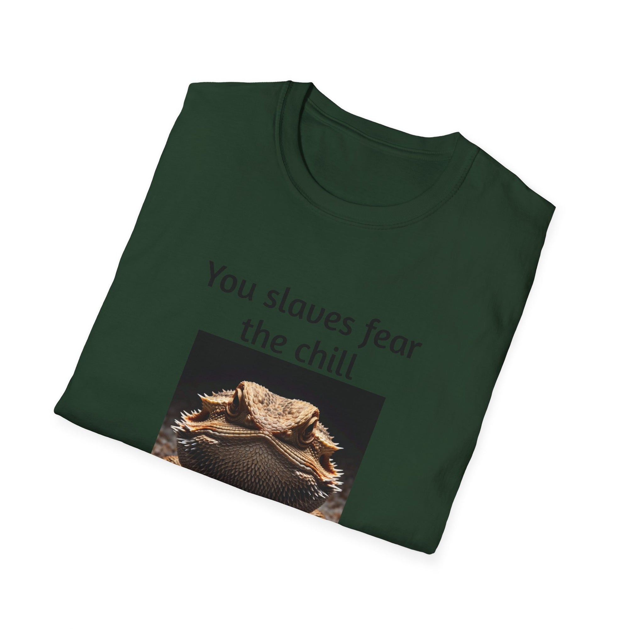 Funny Bearded Dragon Unisex T-Shirt, Humor Apparel, Animal Lover Gift, Casual Wear, Summer Tee, Meme Shirt
