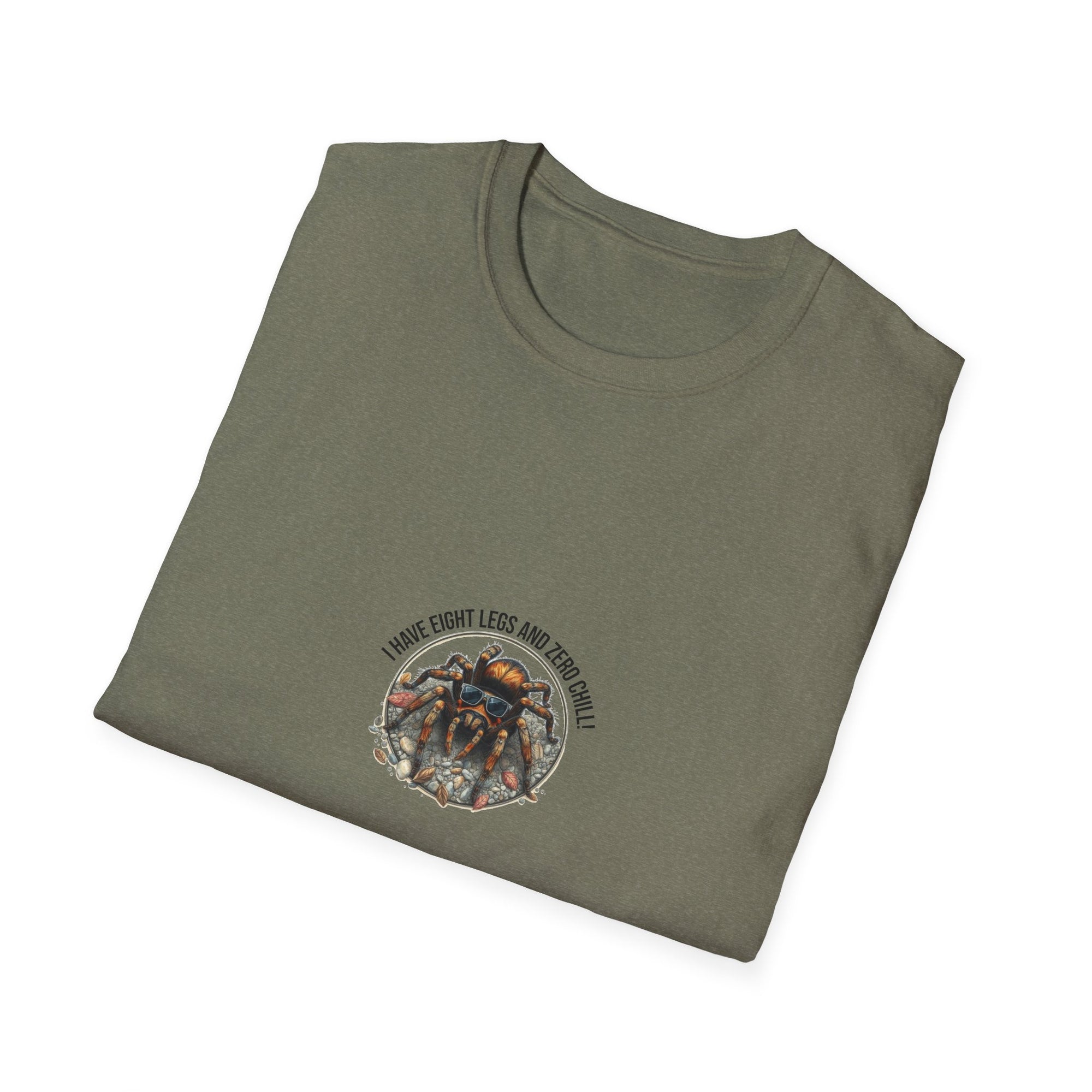 Adventure Funny Tarantula Softstyle T-Shirt - Perfect for Nature Lovers, Travelers, Gift for Explorers, Pet Owners, Everyday Wear