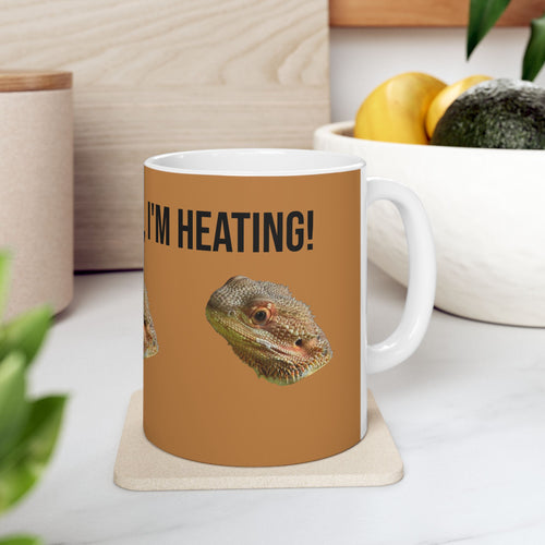Bearded Dragon Ceramic Mug - Funny Dragon Coffee Cup, Great Gift for Pet Lovers, Unique Kitchen Decor, Home Office Humor, Reptile [...]