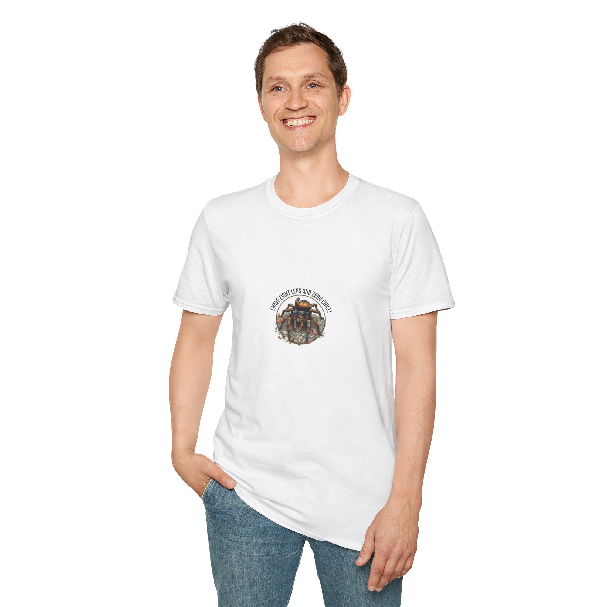 Adventure Funny Tarantula Softstyle T-Shirt - Perfect for Nature Lovers, Travelers, Gift for Explorers, Pet Owners, Everyday Wear