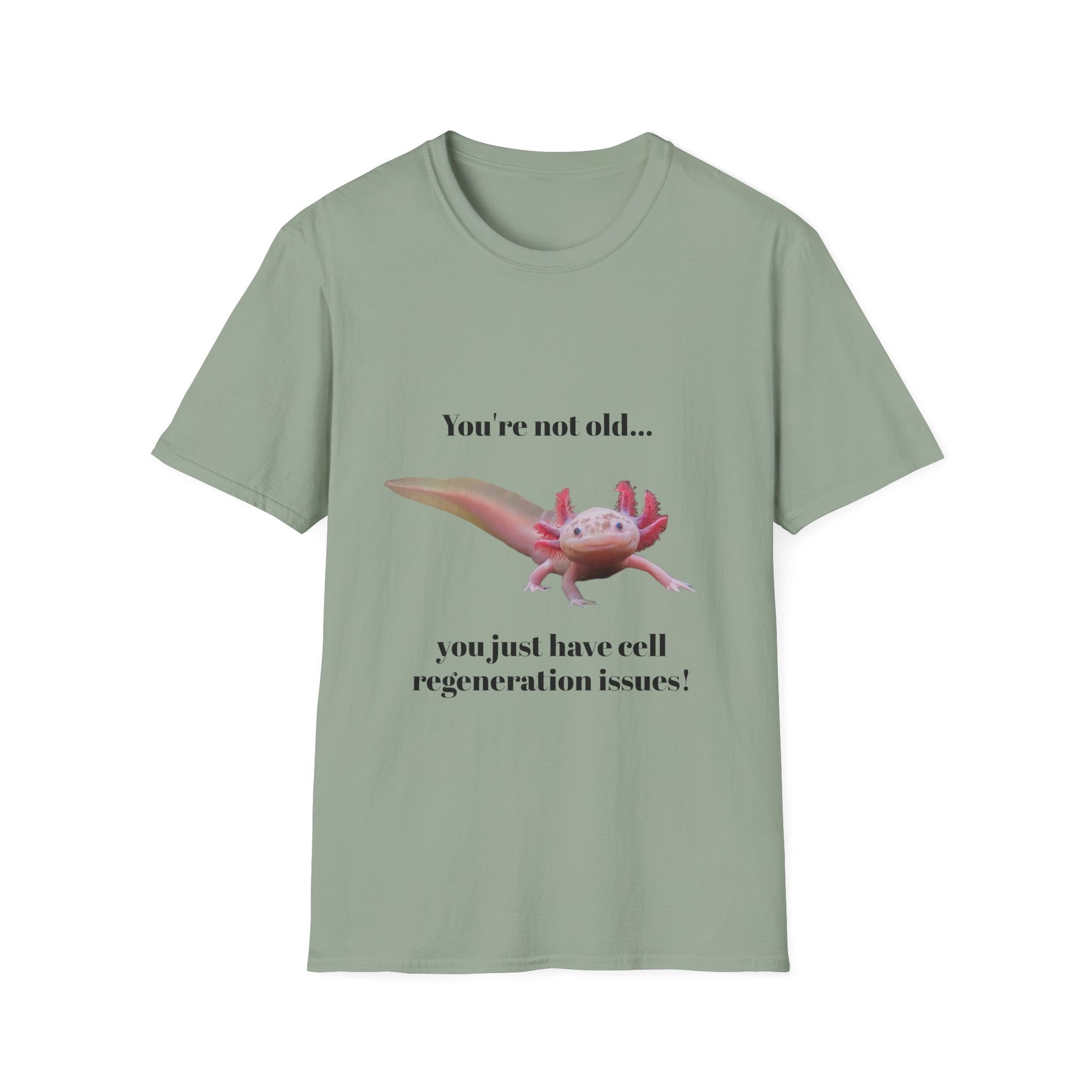 Axolotl Funny Unisex Softstyle T-Shirt