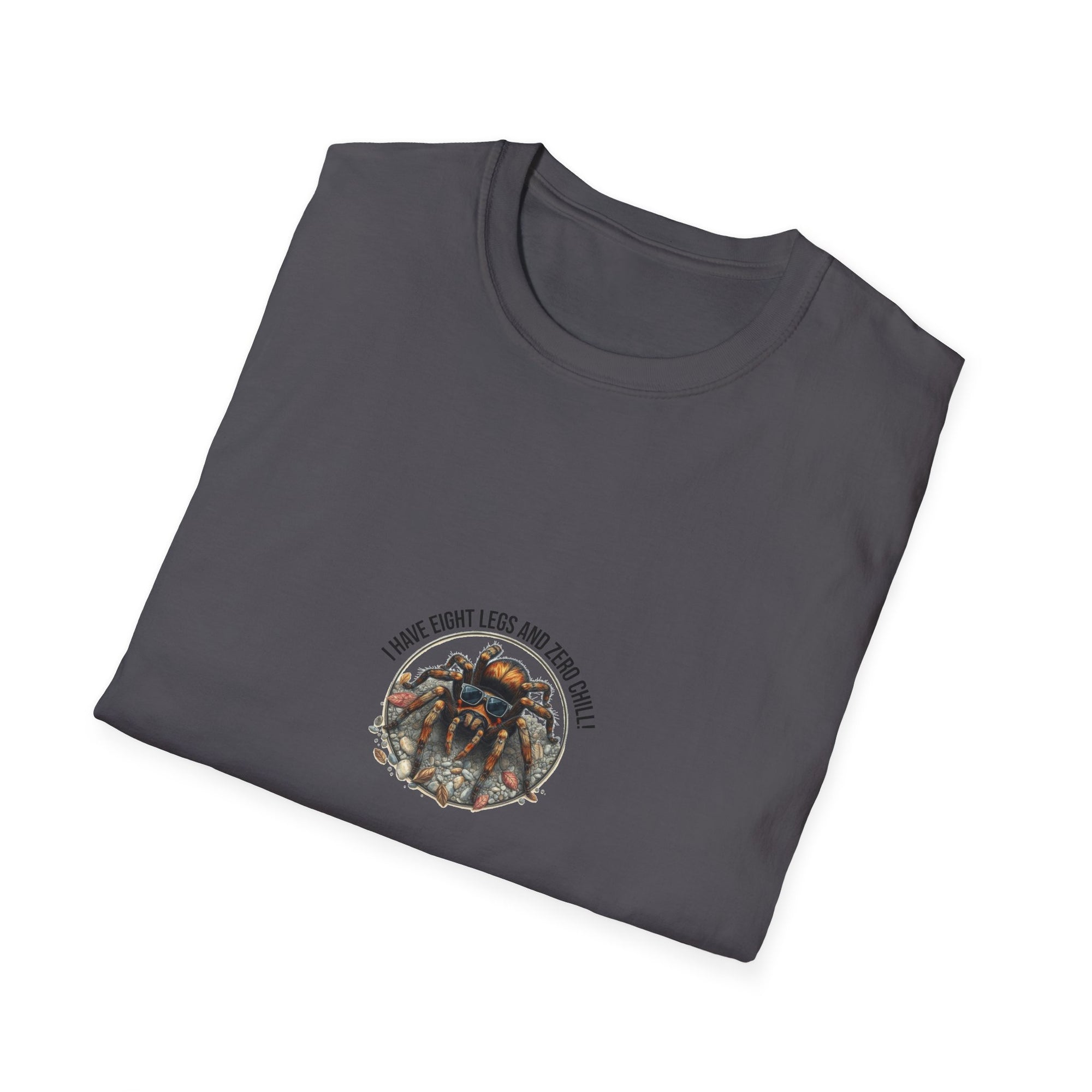 Adventure Funny Tarantula Softstyle T-Shirt - Perfect for Nature Lovers, Travelers, Gift for Explorers, Pet Owners, Everyday Wear