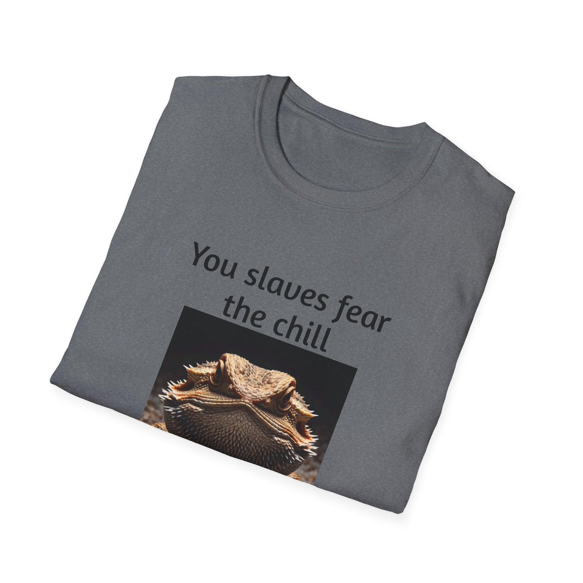 Funny Bearded Dragon Unisex T-Shirt, Humor Apparel, Animal Lover Gift, Casual Wear, Summer Tee, Meme Shirt