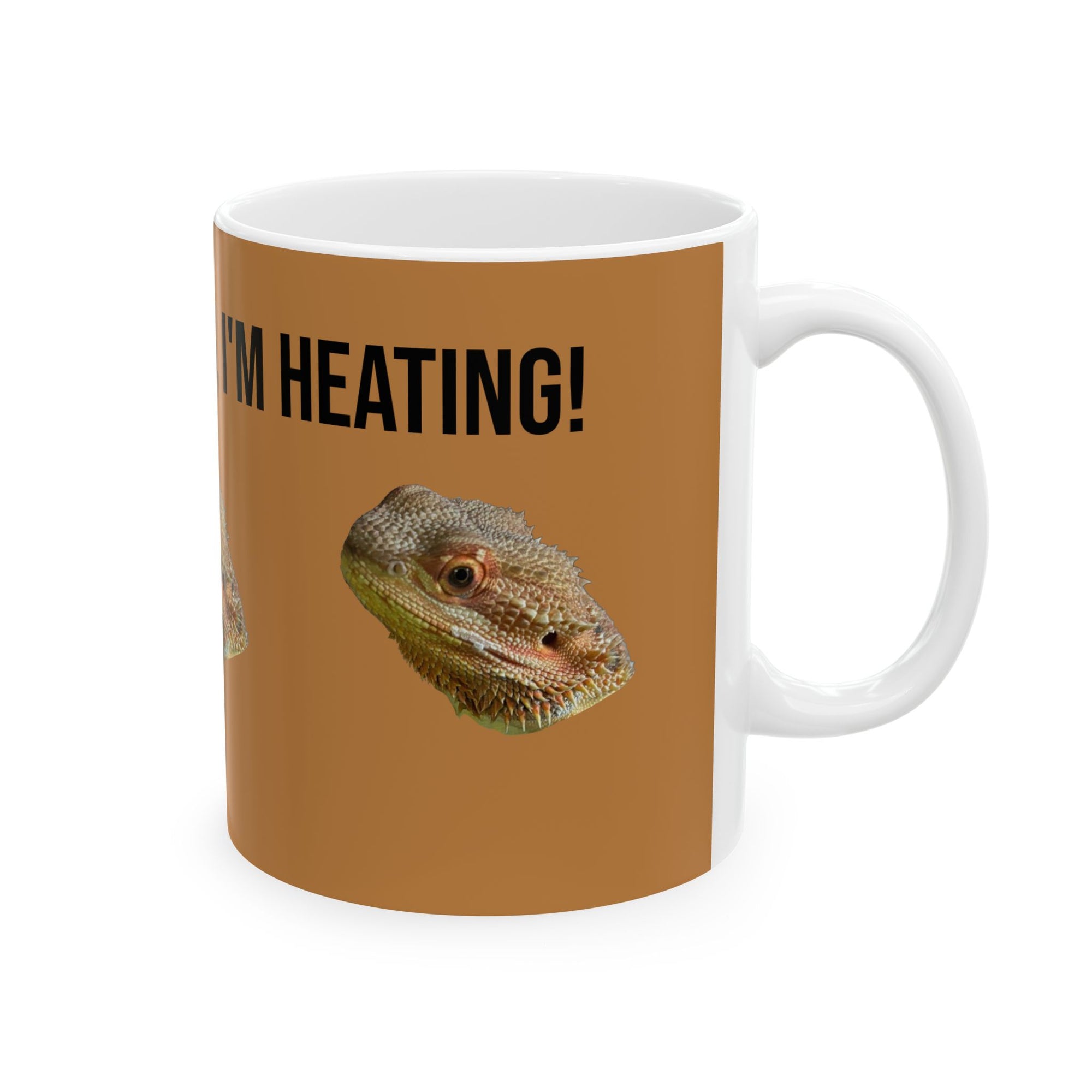 Bearded Dragon Ceramic Mug - Funny Dragon Coffee Cup, Great Gift for Pet Lovers, Unique Kitchen Decor, Home Office Humor, Reptile [...]