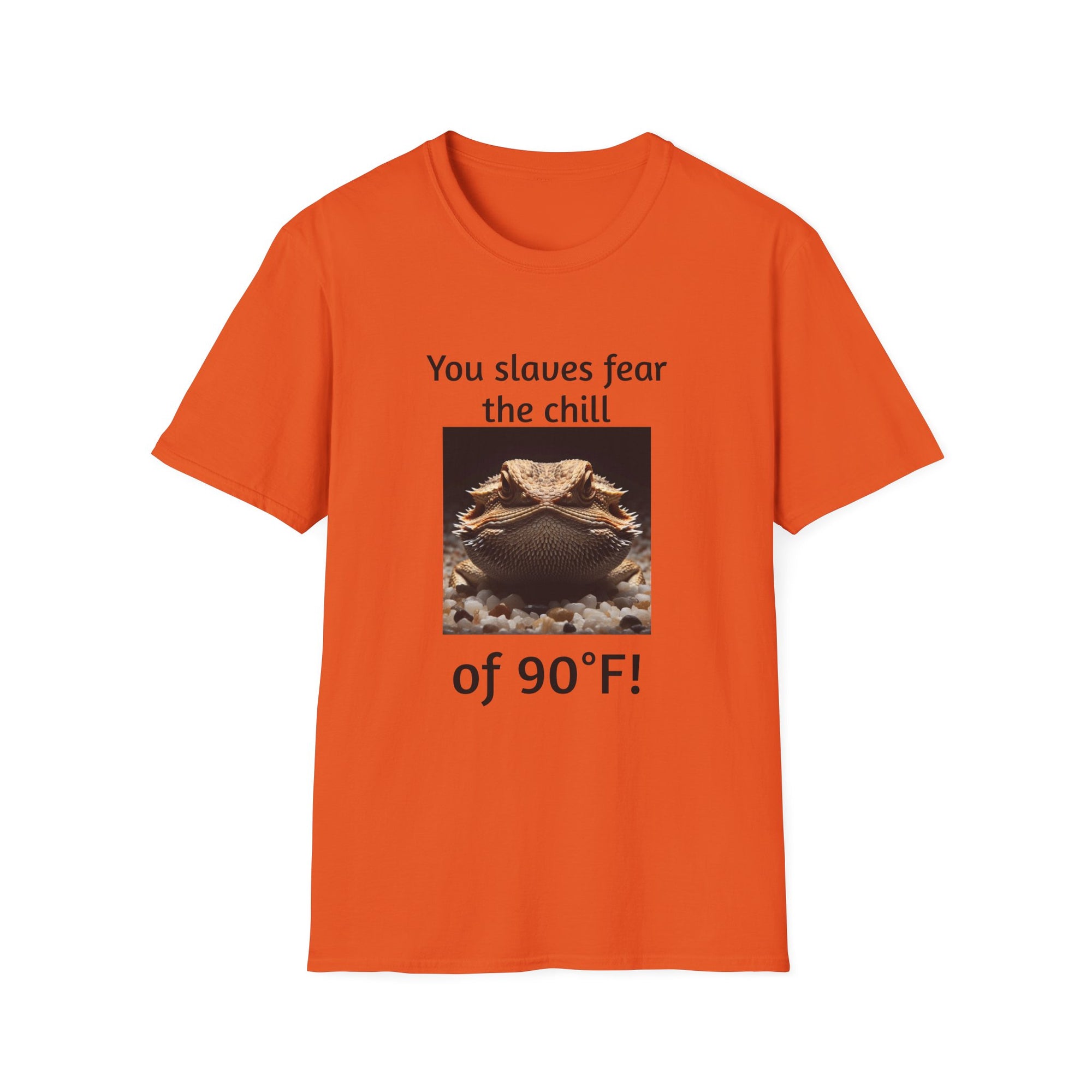 Funny Bearded Dragon Unisex T-Shirt, Humor Apparel, Animal Lover Gift, Casual Wear, Summer Tee, Meme Shirt